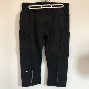 Black Lululemon Crops